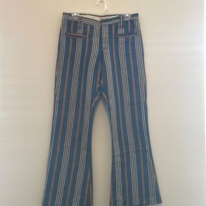 ANVIL BRAND Vintage 60s 70s bells stripe